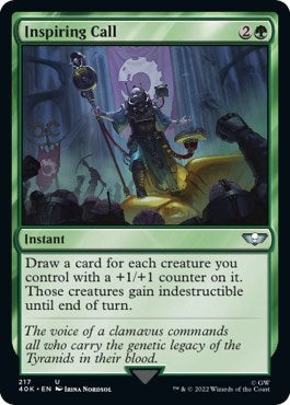 Inspiring Call (Universes Beyond: Warhammer 40K) Near Mint