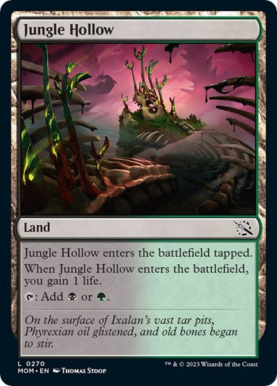 Jungle Hollow (March of the Machine) Near Mint Foil