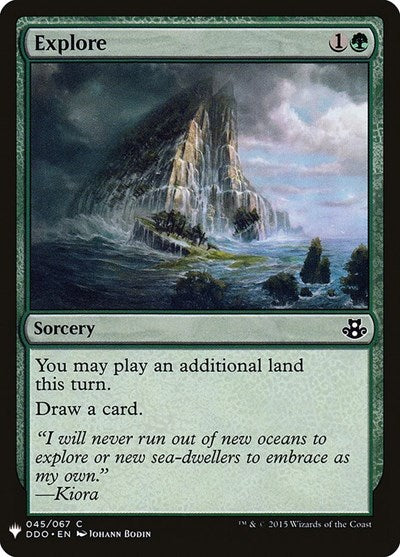 Explore (Mystery Booster) Light Play