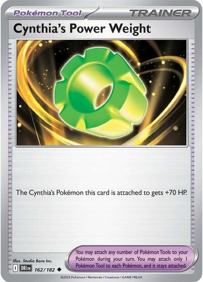 Cynthia's Power Weight (SV10: Destined Rivals) Near Mint