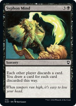 Syphon Mind (Commander Legends: Battle for Baldur's Gate) Light Play