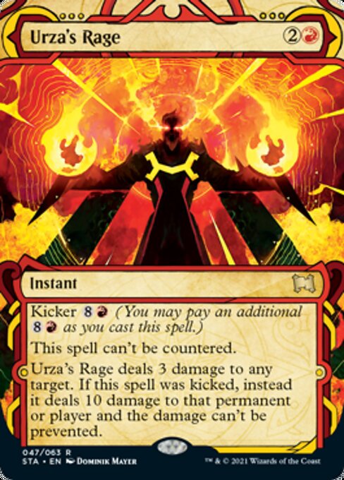 Urza's Rage (Strixhaven Mystical Archive) Near Mint Foil