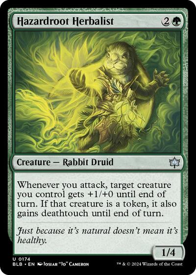 Hazardroot Herbalist (Bloomburrow) Near Mint Foil