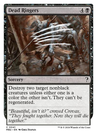 Dead Ringers (White Border) (Mystery Booster 2) Near Mint