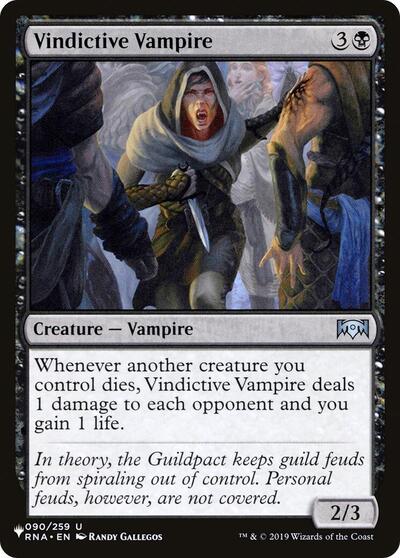 Vindictive Vampire (The List) Near Mint
