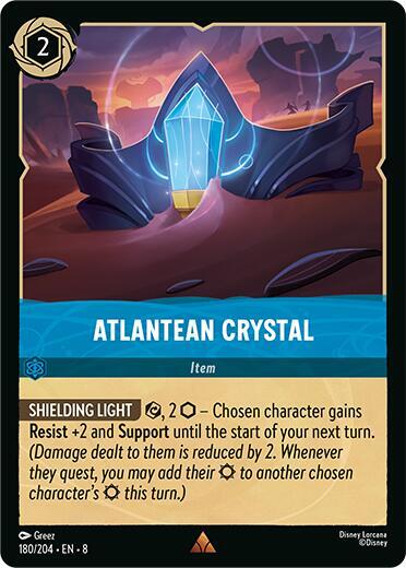 Atlantean Crystal (Reign of Jafar) Near Mint