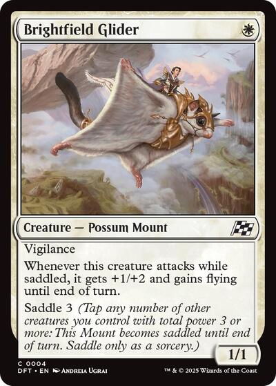 Brightfield Glider (Aetherdrift) Light Play Foil