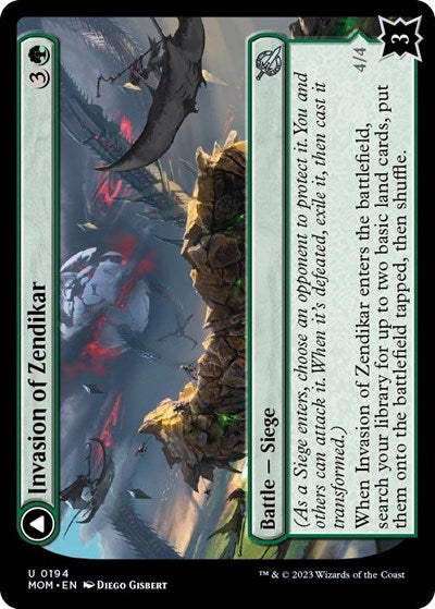 Invasion of Zendikar (March of the Machine) Near Mint Foil