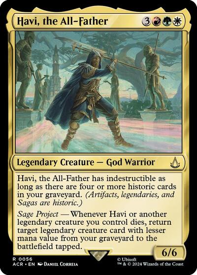 Havi, the All-Father (Universes Beyond: Assassin's Creed) Light Play