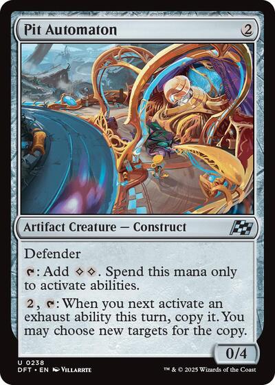 Pit Automaton (Aetherdrift) Near Mint Foil