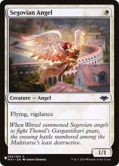 Segovian Angel (The List) Light Play