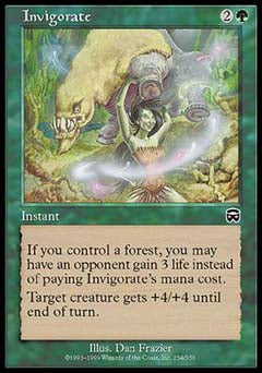 Invigorate (Mercadian Masques) Light Play