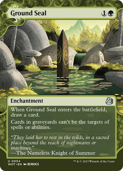 Ground Seal (Wilds of Eldraine: Enchanting Tales) Light Play Foil