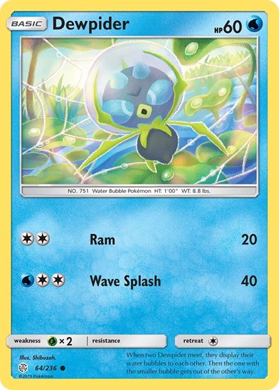 Dewpider (SM - Cosmic Eclipse) Near Mint