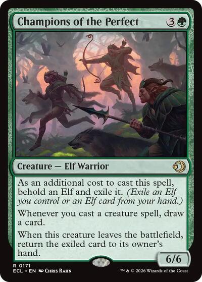 Champions of the Perfect (Lorwyn Eclipsed) Near Mint Foil