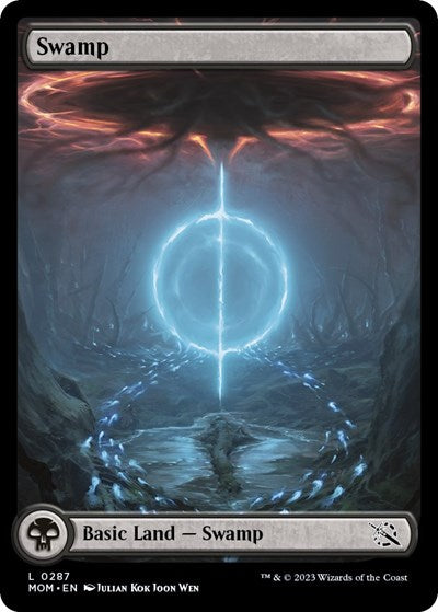 Swamp (0287) (March of the Machine) Near Mint Foil
