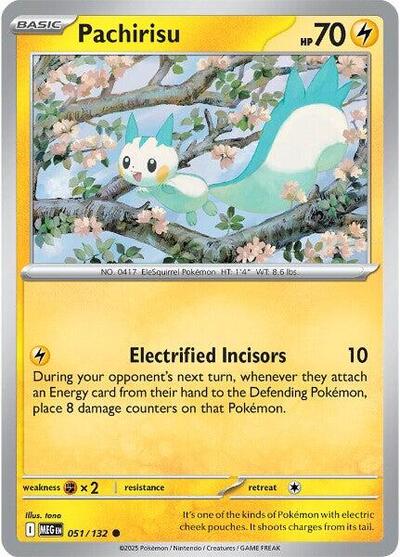 Pachirisu (ME01: Mega Evolution) Near Mint