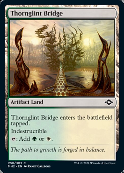 Thornglint Bridge (Modern Horizons 2) Light Play Foil
