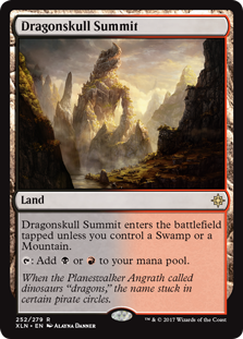 Dragonskull Summit (Ixalan) Light Play