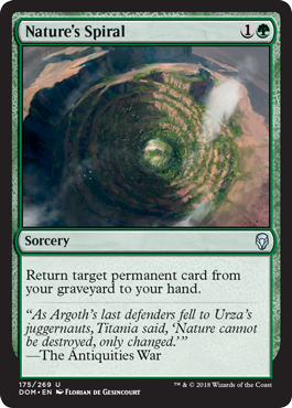 Nature's Spiral (Dominaria) Near Mint Foil