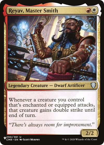 Reyav, Master Smith (The List) Light Play
