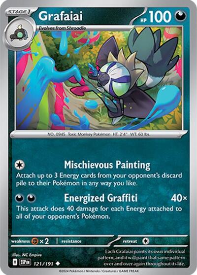 Grafaiai (SV08: Surging Sparks) Near Mint