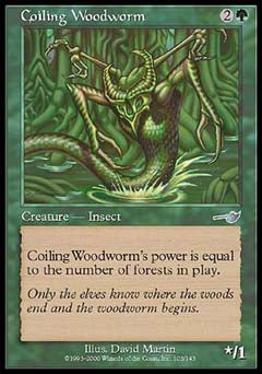 Coiling Woodworm (Nemesis) Light Play