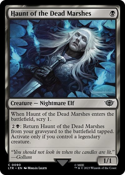 Haunt of the Dead Marshes (Universes Beyond: The Lord of the Rings: Tales of Middle-earth) Near Mint Foil