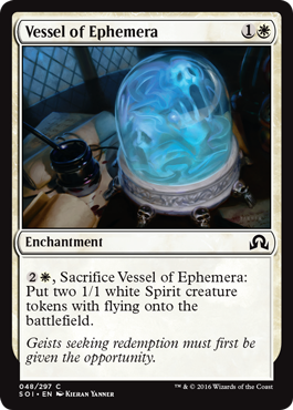 Vessel of Ephemera (Shadows Over Innistrad) Light Play Foil