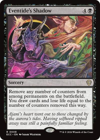 Eventide's Shadow (Commander: Lorwyn Eclipsed) Near Mint
