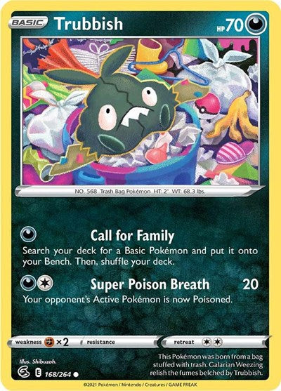 Trubbish (SWSH08: Fusion Strike) Near Mint