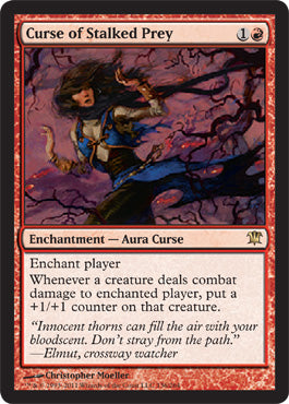 Curse of Stalked Prey (Innistrad) Light Play