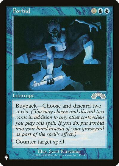 Forbid (The List) Near Mint