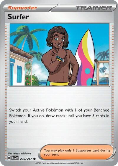 Surfer - 200 (ME: Ascended Heroes) Near Mint