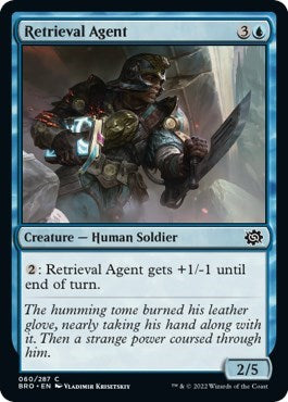 Retrieval Agent (The Brothers' War) Near Mint Foil
