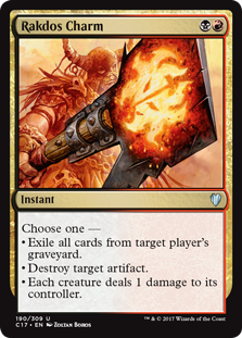 Rakdos Charm (Commander 2017) Light Play