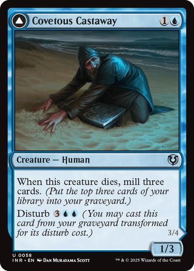 Covetous Castaway (Innistrad Remastered) Light Play Foil
