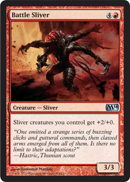 Battle Sliver (Magic 2014 Core Set) Light Play
