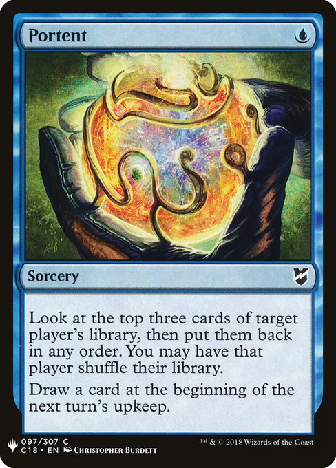 Portent (Mystery Booster) Light Play