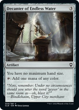 Decanter of Endless Water (Commander Legends: Battle for Baldur's Gate) Light Play Foil