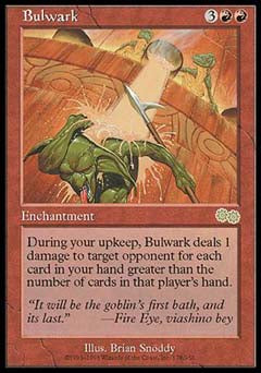 Bulwark (Urza's Saga) Light Play