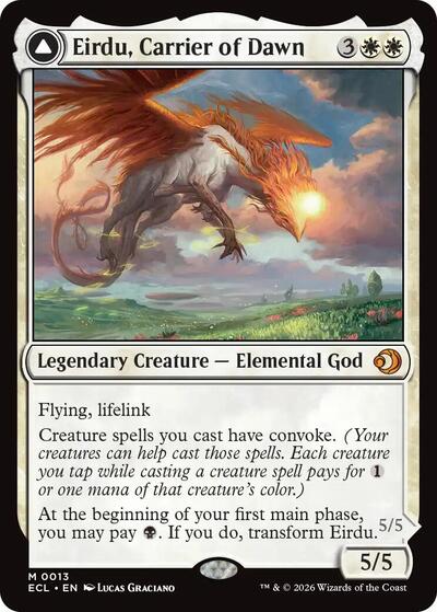 Eirdu, Carrier of Dawn (Lorwyn Eclipsed) Near Mint