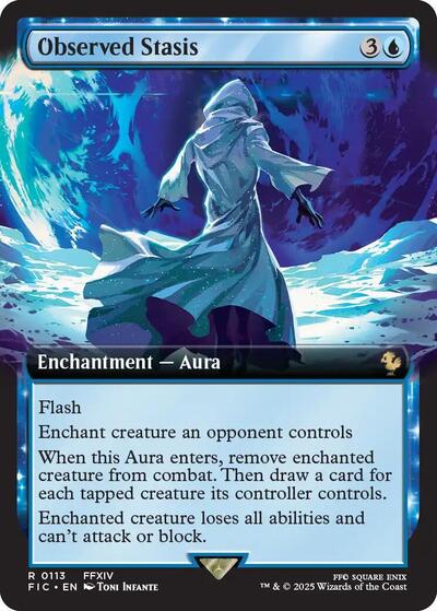 Observed Stasis (Extended Art) (Commander: FINAL FANTASY) Near Mint