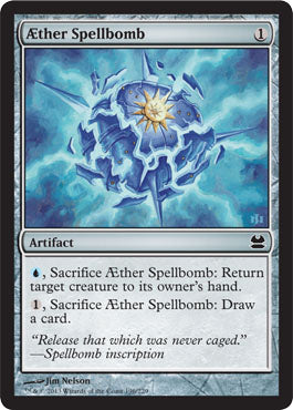 Aether Spellbomb (Modern Masters) Light Play