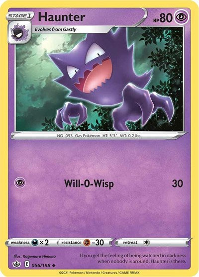 Haunter (SWSH06: Chilling Reign) Near Mint