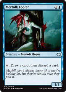 Merfolk Looter (Duel Decks: Merfolk vs Goblins) Near Mint
