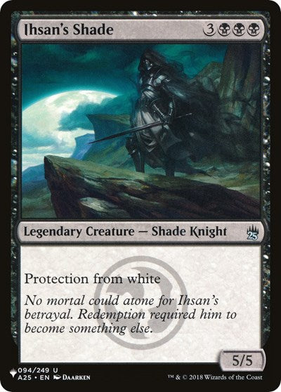 Ihsan's Shade (The List) Near Mint