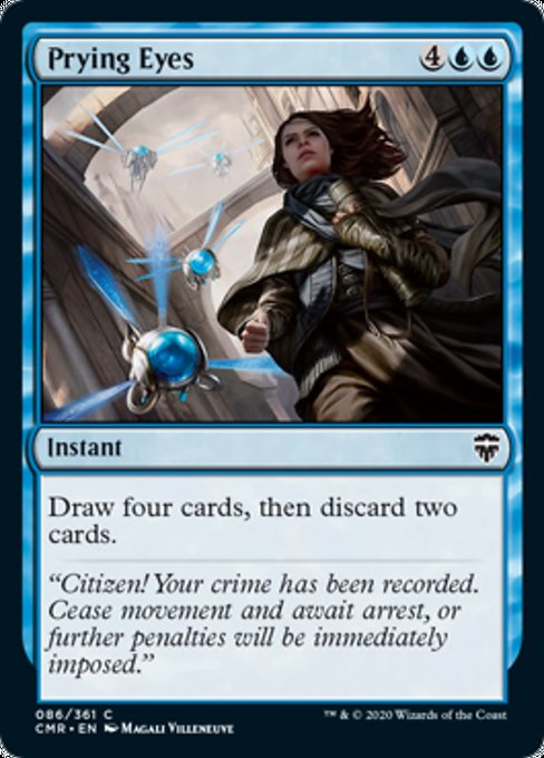 Prying Eyes (Commander Legends) Near Mint Foil
