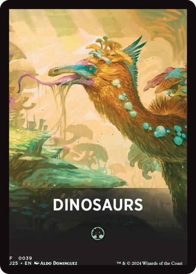 Dinosaurs Theme Card (Foundations Jumpstart) Near Mint