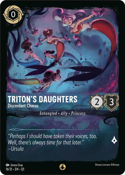 Triton's Daughters - Discordant Chorus (Illumineer's Quest: Deep Trouble) Near Mint